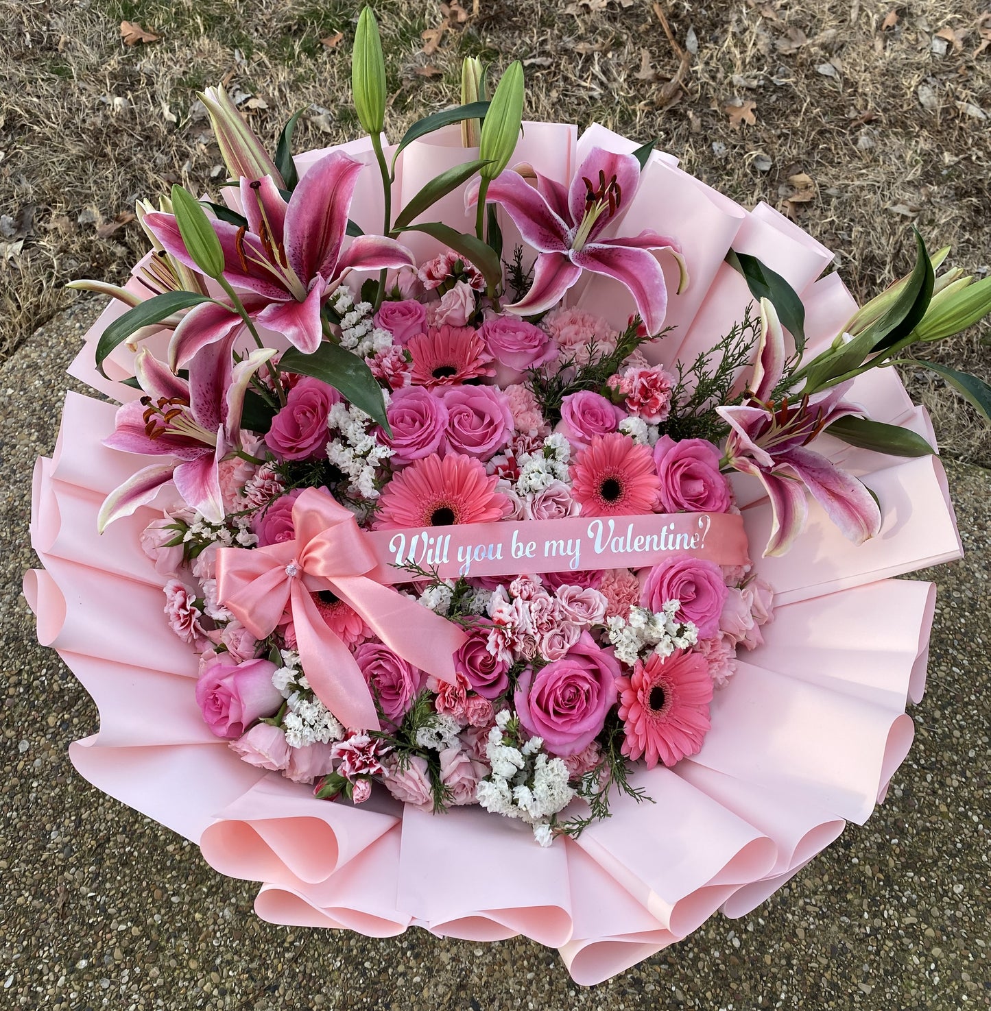 Valentine Proposal Bouquet