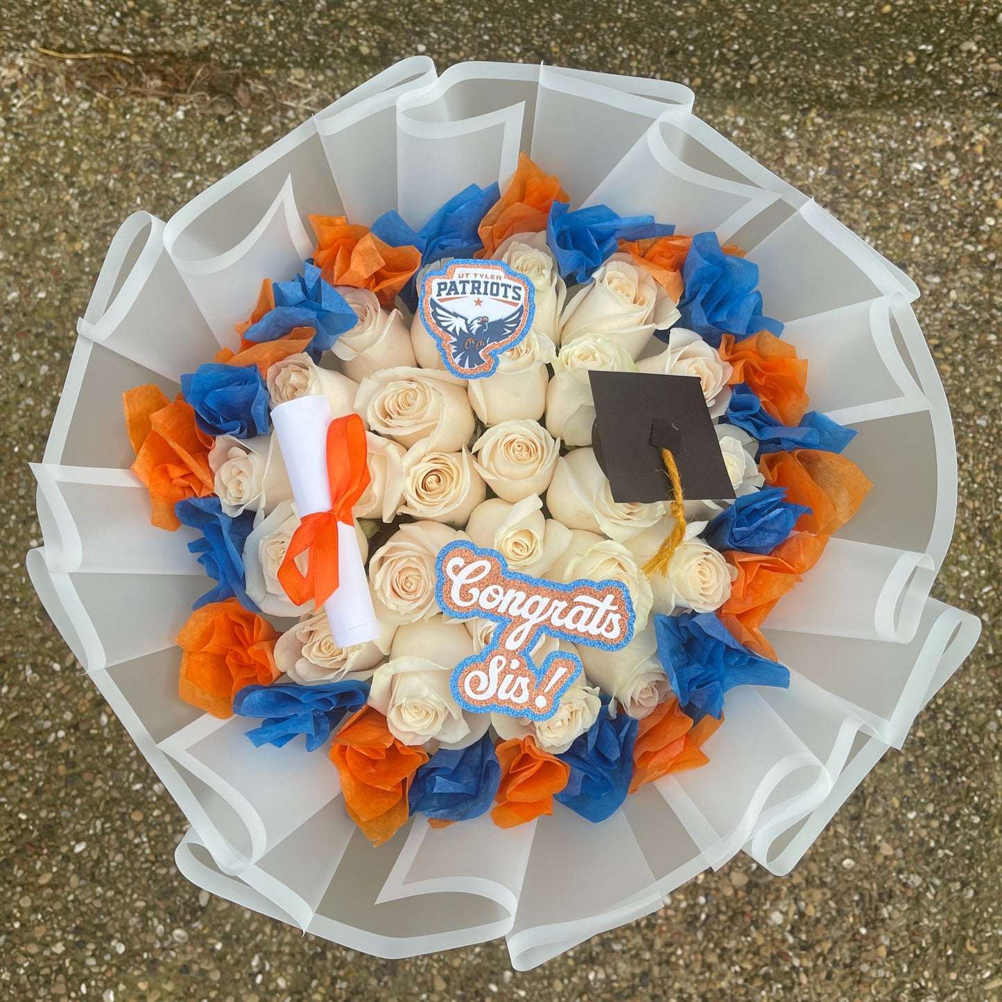 UT Tyler Grad Bouquet