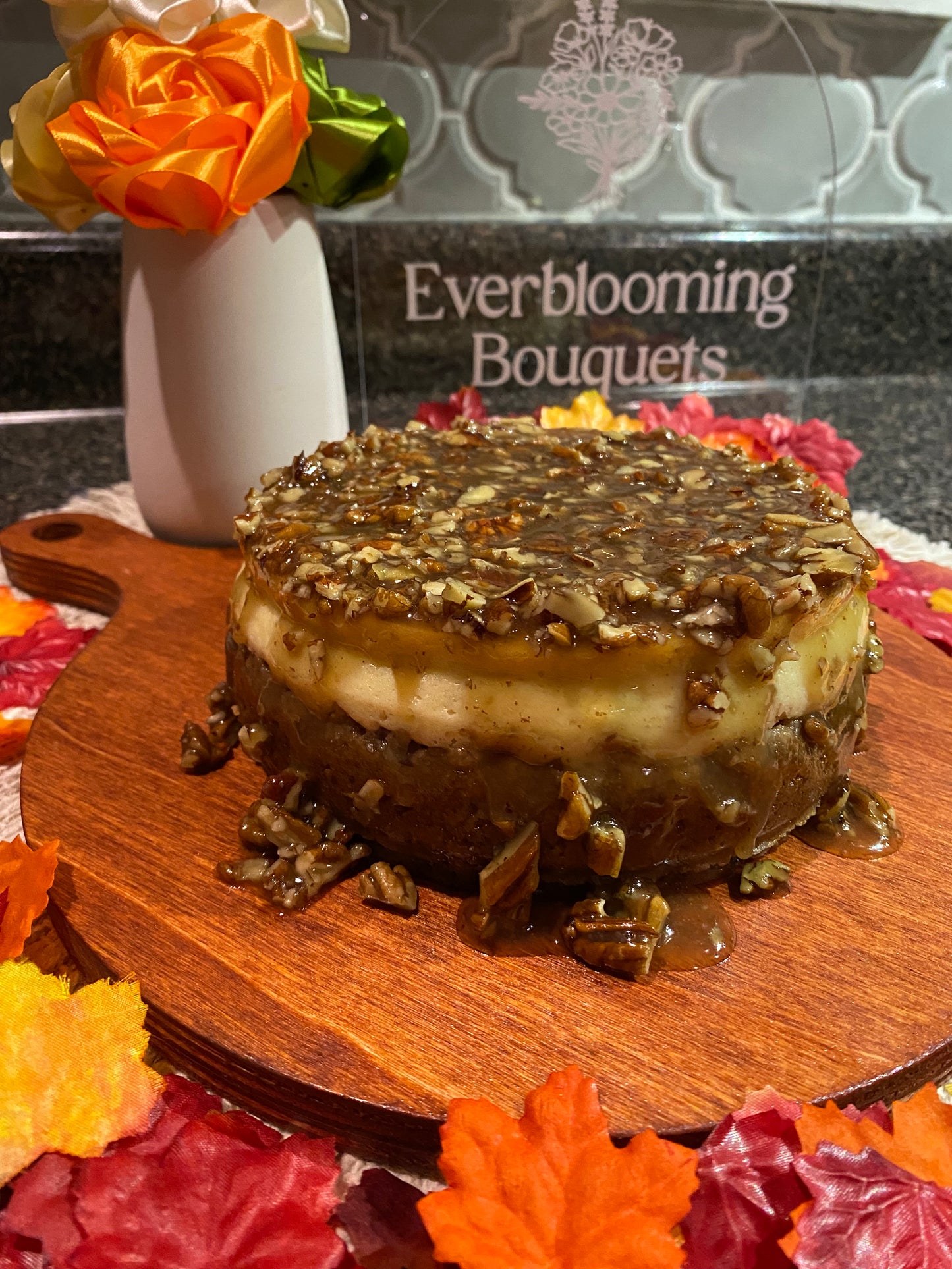 Pecan Cheesecake