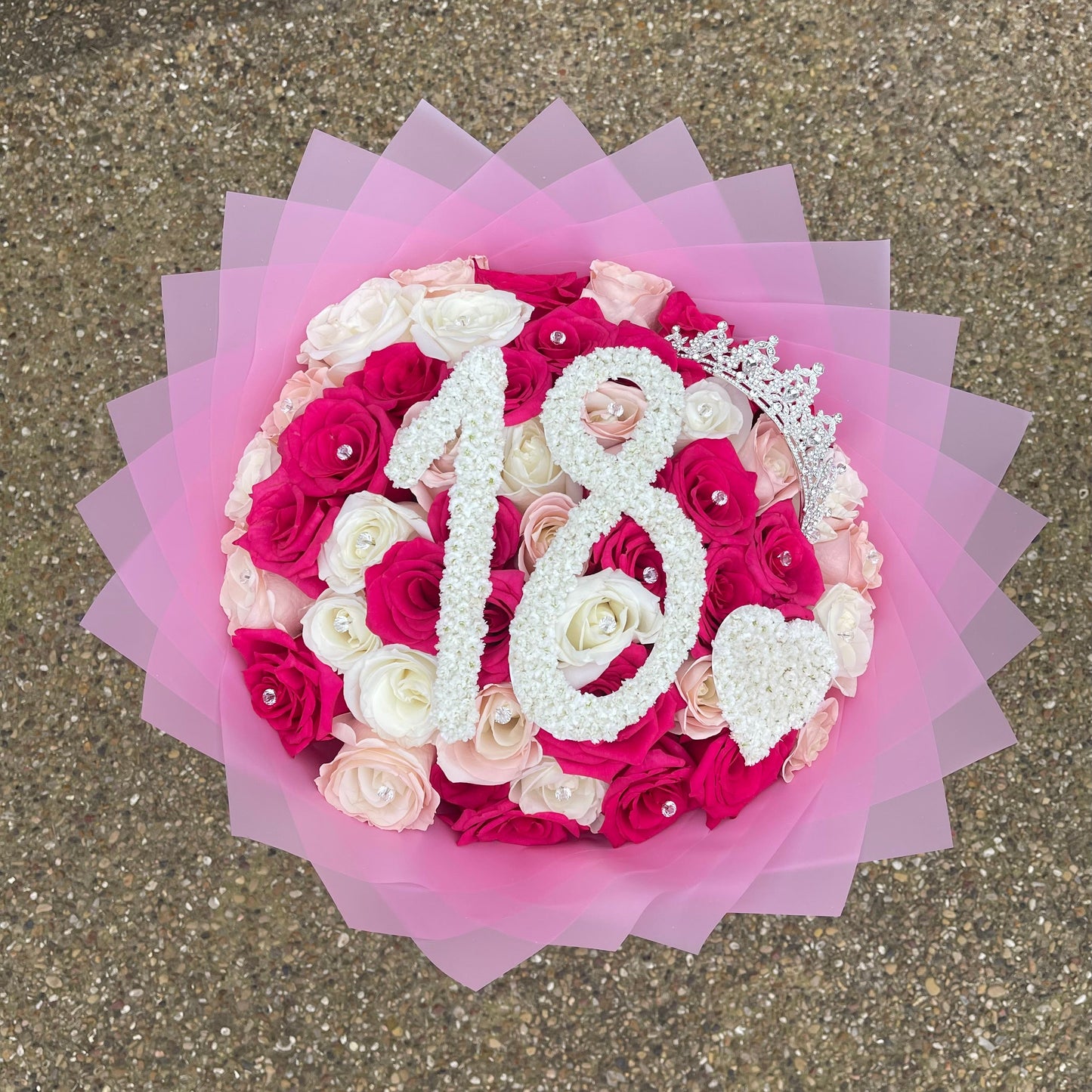 Number Rose Bouquet